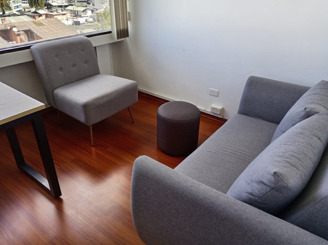 Espacio de terapia – ambiente cálido y acogedor